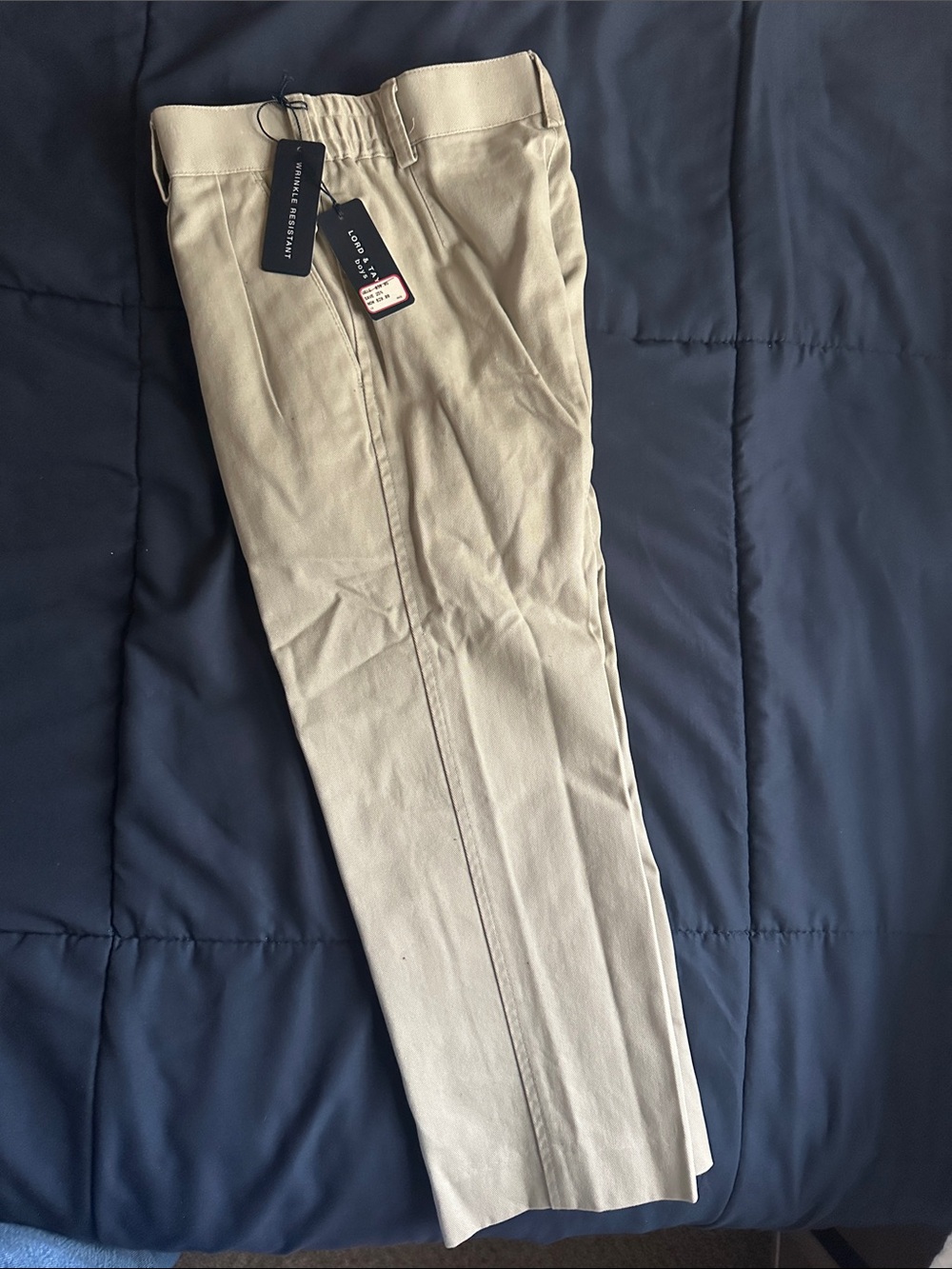 Kids Tan Dress Pants - Classic Chinos